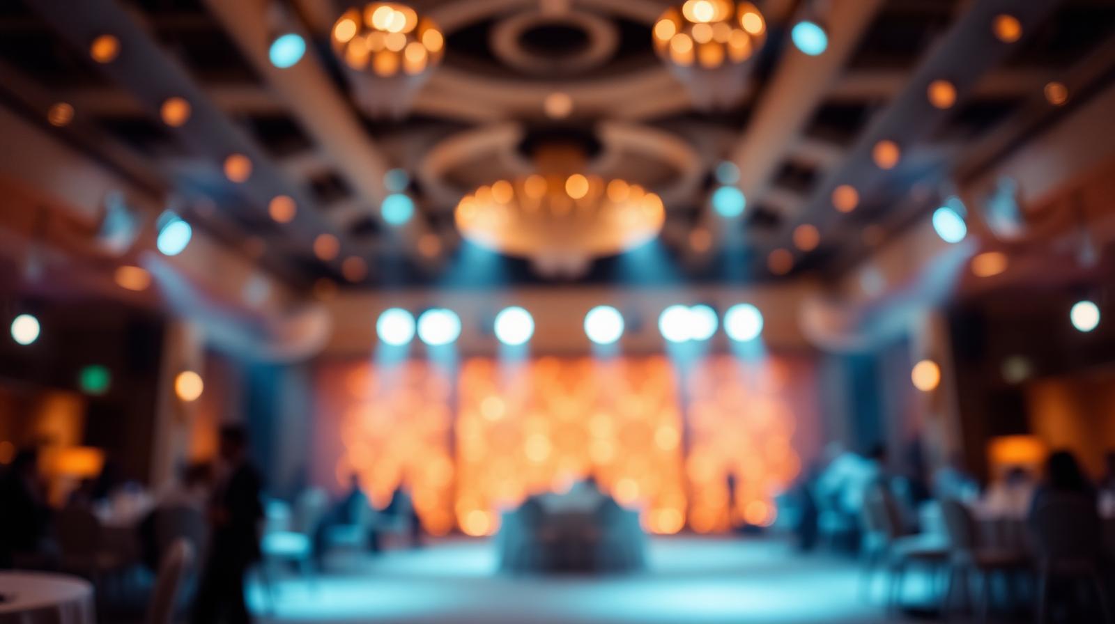 Outdoor wedding reception under string lights at twilight, special event liability insurance covers gatherings like this.